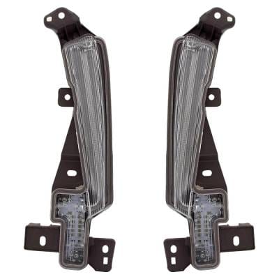 New Pair Of Daytime Running Lights Compatible With Toyota Prius 1.8L 2019 2020 2021 2022 By Part thumbnail 2