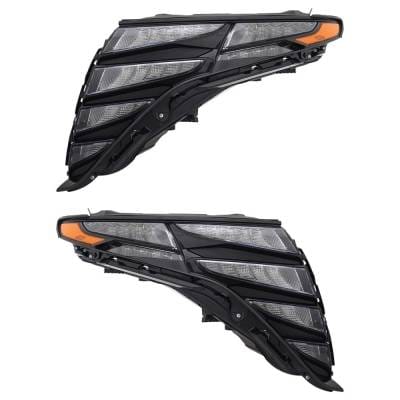 New Pair Of Daytime Running Lights Compatible With Hyundai Tucson 2.5L 2022 2023 2024 By Part thumbnail 4