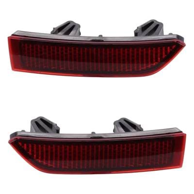 New Pair Of Daytime Running Lights Compatible With Volkswagen Tiguan 2.0L 2022 2023 By Part Numbers thumbnail 8