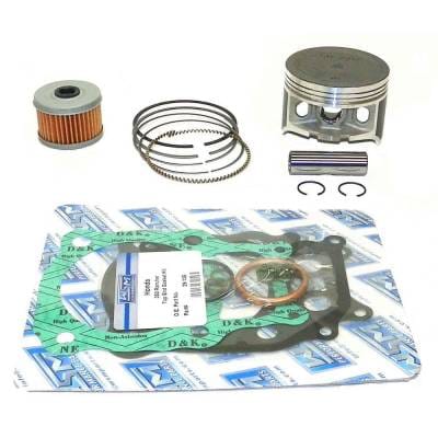 New 79.5Mm Bore 1Mm Over Top End Rebuild Kit Compatible With Honda Trx-Tm / Te 350Cc 2000-2006 thumbnail 2