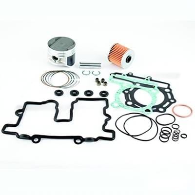 New 75Mm Bore 1Mm Over Top End Rebuild Kit Compatible With Kawasaki Mojave 250Cc 1987-2004 250Cc thumbnail 2