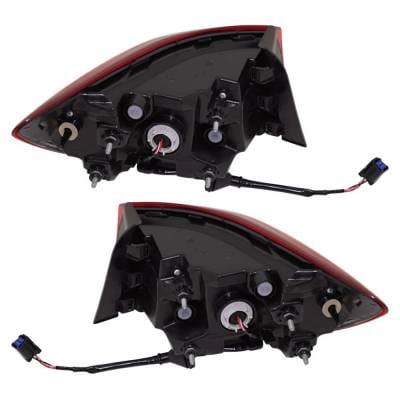 New Led Outer Pair Tail Lights Compatible With Kia Forte Gt Sedan 4 Door 1.6L 2020 2021 By Part thumbnail 4