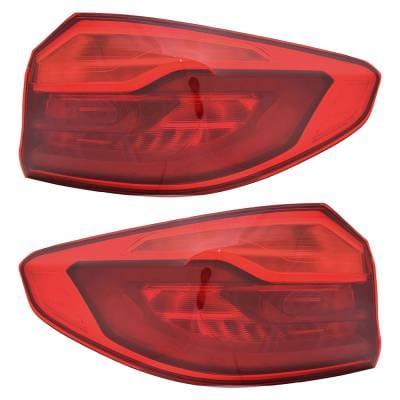 New Led Outer Pair Tail Lights Compatible With Bmw M5 Edition 35 Years 4.4L 2020 By Number Bm2804129 thumbnail 2
