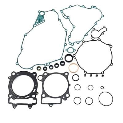 New Complete Gasket Kit Compatible With Kawasaki Kfx 450Cc 2008-2014 450Cc Engine By 25-212-Os thumbnail 2