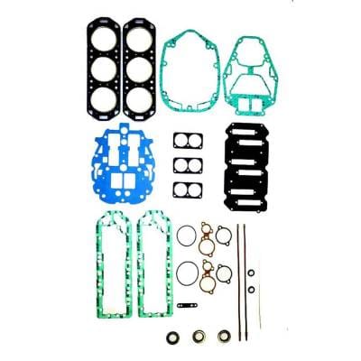 New Powerhead Gasket Kit Compatible With Mariner Mercury 6 Cyl 3.375 Chrome Bore 2.4L 200 Hp 6 Cyl thumbnail 2