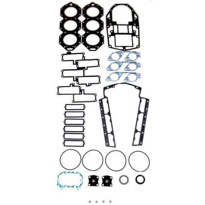 New Powerhead Gasket Kit Compatible With Johnson/Evinrude 6 Cyl 3.500 Small Bore Looper 225 Hp 6 Cyl thumbnail 2