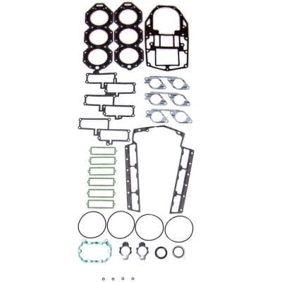 New Powerhead Gasket Kit Compatible With Johnson/Evinrude 6 Cyl 3.685 Finger Port Looper 225 Hp 6 thumbnail 2