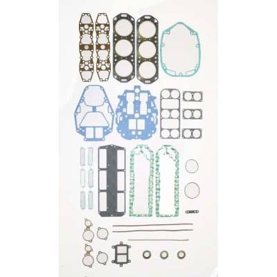 New Powerhead Gasket Kit Compatible With Mercury 6 Cyl 3.375 Bore 2.4L 175 Hp 6 Cyl 3.375 Steel Bore thumbnail 2