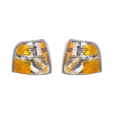 New Pair Of Turn Signal Light Compatible With Ford Explorer 2002-04 1L2z13200aa Fo2521167 thumbnail 3