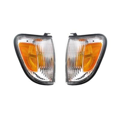 New Pair Of Side Marker Lights Compatible With Toyota Tacoma Pre Runner 1998-00 To2521154 8161004060 thumbnail 3