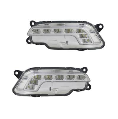 New Day Time Running Light Pair Compatible With Mercedes Benz E63 Amg 10-14 S 14 2128200856 thumbnail 3