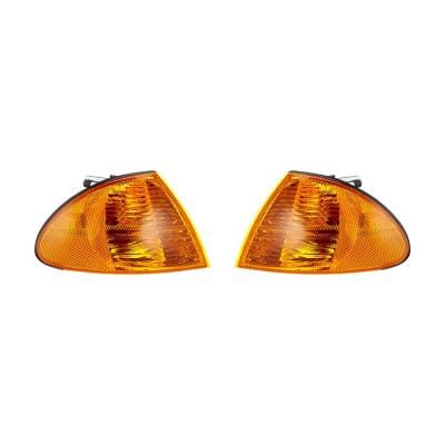 New Pair Of Turn Signal Lights Compatible With Bmw 328I 1999-2000 Bm2521104 63136902766 thumbnail 4