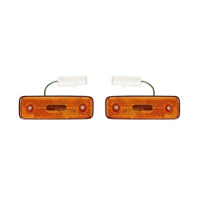 New Pair Of Side Marker Lights Compatible With Toyota Supra 1986 81730-19306 8174019286 8173019306 thumbnail 3