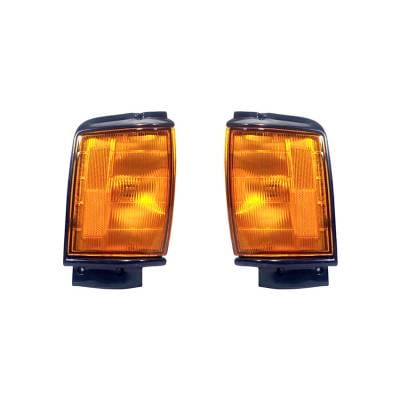 New Pair Of Side Marker Lights Compatible With Toyota 4Runner 1984-86 81610-89143 8162089143 thumbnail 3