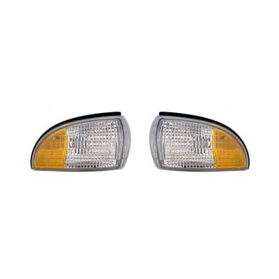 New Pair Of Side Marker Light Compatible With Chevrolet Caprice 1991-1996 5976556 Gm2521120 5976555 thumbnail 3