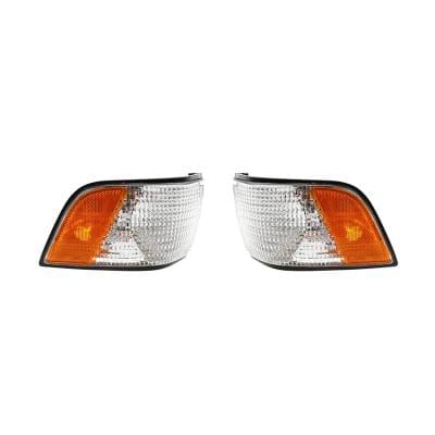 New Pair Of Side Marker Lights Compatible With Buick Century 1991-1995 5976094 Gm2551115 5976093 thumbnail 4
