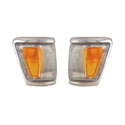 New Pair Of Side Marker Light Compatible With Toyota Pickup 4Wd 92-95 81610-35120 8162035120 thumbnail 3