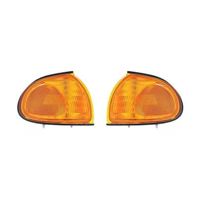 New Side Marker Light Pair Compatible With Ford Windstar 1997 1998 F78z-15A201-Ab F78z15a201aa thumbnail 3