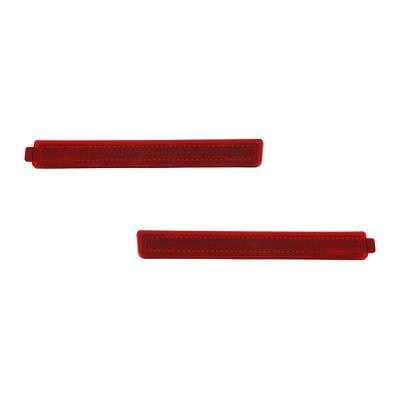 New Set Of 2 Reflector Lights Compatible With Cadillac Cts Sedan 2008-13 25883454 Gm1185105 25883455 thumbnail 4
