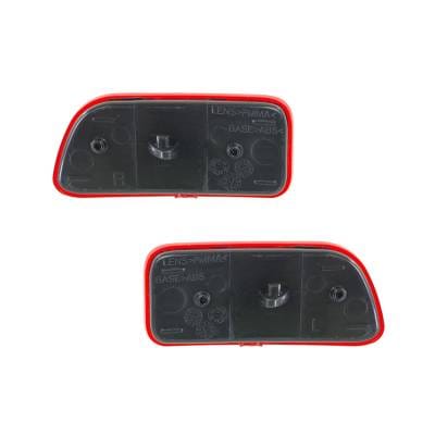 New Pair Of Reflector Lights Compatible With Chevrolet Trailblazer Ltz 15000044 Gm1185104 15000427 thumbnail 8