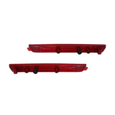 New Pair Of Reflector Light Fits Mazda 3 Hatchback 2004-2009 Ma1184100 Bn8r-51-5L0 Bn8r515m0 thumbnail 8