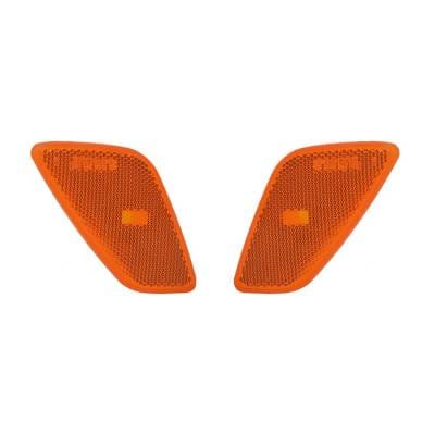 New Side Marker Lights Pair Compatible With Jeep Wrangler 1997-05 2006 55155628Ac 55155629Ac thumbnail 4