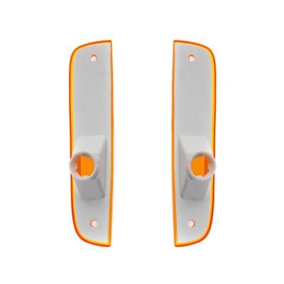 New Pair Of Turn Signal Lights Compatible With Jeep Cherokee 1997-2001 55055146 Ch2551118 55055147 thumbnail 7