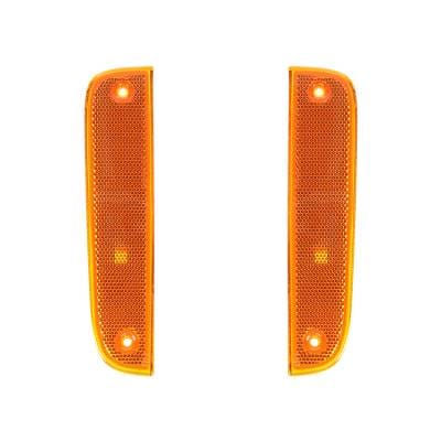 New Turn Signal Light Pair Compatible With Jeep Cherokee 1997 1998-2001 55055146 Ch2551118 55055147 thumbnail 3