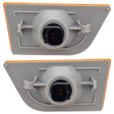 New Pair Of Front Side Marker Lights Compatible With Ford Maverick Lariat Xlt Crew Cab Pickup 2022 thumbnail 4