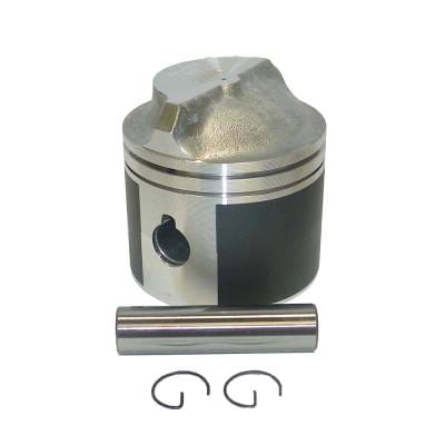 New 3.50In Piston Kit Compatible With Johnson / Evinrude V4 - V6 Cross Flow 74-97 Standard By Part thumbnail 2
