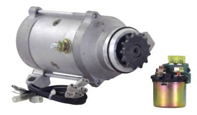 New Starter Motor Compatible With Solenoid 1976 Honda Goldwing Gl1000 Ltd 31200371-505 thumbnail 3