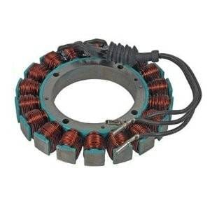 New 12 Volt 38 Amp Stator Compatible With Harley Davidson Big Twin Softail Dyna 30017-01 3001701 thumbnail 4
