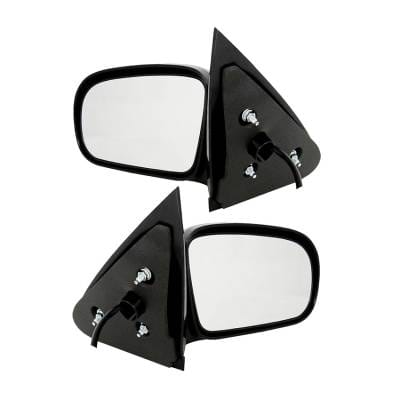 New Door Mirrors Pair Fits Chevrolet Cavalier Ls 2002-2005 22728842 Gm1320149 thumbnail 2