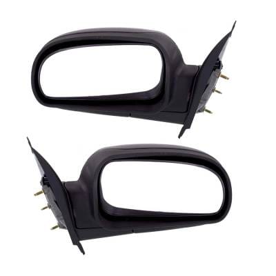 New Door Mirrors Pair Fits Chevrolet Trailblazer Ext Ls 03-06 15789780 15789781 thumbnail 2