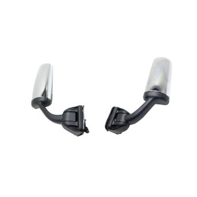 New Chrome Door Mirror Pair Fits Freightliner Cascadia 113 2008-2015 A2260713003 thumbnail 2