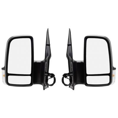 New Door Mirrors Pair Fits Mercedes Benz Sprinter 2500 10-14 Mb1320114 Mb1321114 thumbnail 2