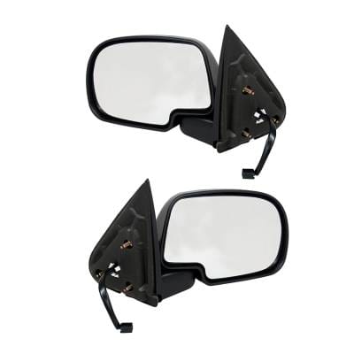 New Door Mirrors Pair Fits Gmc Yukon 01-02 Gm1321252 88986367 88986366 Gm1320252 thumbnail 2