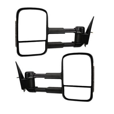 New Door Mirrors Pair Fits Chevrolet Silverado 1500 2007-2013 20862094 20862095 thumbnail 2