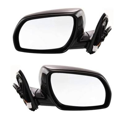 New Door Mirrors Pair Fits Nissan Murano S 2009 2010-14 K6374-1Ba0a K6373-1Ba0a thumbnail 2