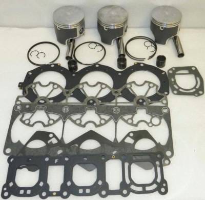 New Jet Ski Platinum Rebuild Kit Compatible With .25Mm Yamaha 1999-2000 Suv 2003-2004 Suv 1200Cc thumbnail 3