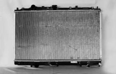 New Radiator Assembly Compatible With Mitsubishi 97-02 Mirage 1.5L 1.8L L4 1468Cc 1834Cc 90 Cid 2302 thumbnail 3