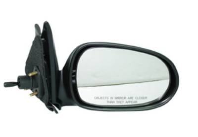 New Door Mirror Pair Compatible With Nissan 00-06 Sentra Manual Ni1321134 Ni1320134 68525N Ns35r thumbnail 3