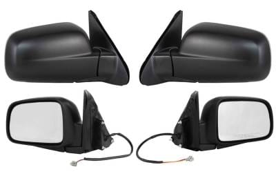 New Door Mirror Pair Compatible With Honda 02-06 Cr-V Lx Power W/O Heat Ho1320215 Hd49er Hd49el thumbnail 3