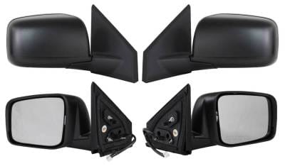 New Door Mirror Pair Compatible With Nissan 08-11 Rogue Power W/Heat Ni1320199 Ns73er 96302Jm200 thumbnail 3