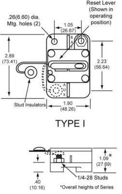 New Cooper Bussman Circuit Breaker Compatible With 0-30Vdc 110Amp Automatic Type 1 Cb181f110 thumbnail 7
