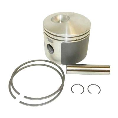 Forged Piston Kit .040 Over With Rings Compatible With 1997-2006 Johnson Evinrude V6 Ficht 150Hp thumbnail 2