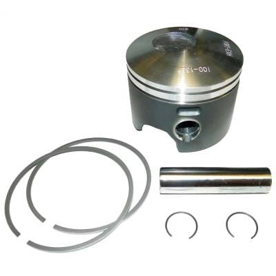 Port Side .010 Over Piston Kit With Rings Compatible With 1993-1998 Johnson Evinrude V8 90-Degree thumbnail 2