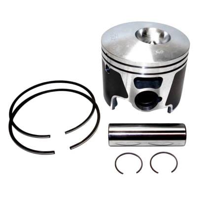 Port Side Standard Bore Piston Kit With Rings Compatible With 2014-2020 Evinrude V6 E-Tec G2 3.4L thumbnail 2