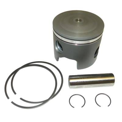 Starboard Side .010 Over Piston Kit With Rings Compatible With 1993-2001 Johnson Evinrude V6 thumbnail 2