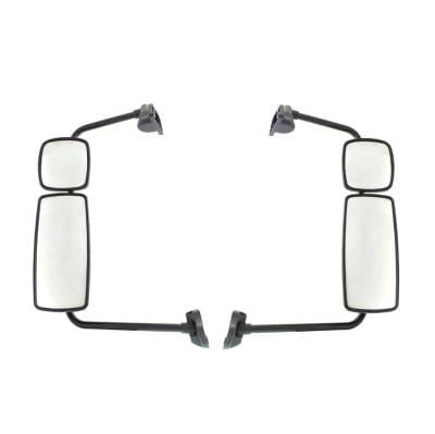 New Door Mirror Pair Fits Freightliner Heavy Duty Truck M2 106 2004-16 With Arm thumbnail 7